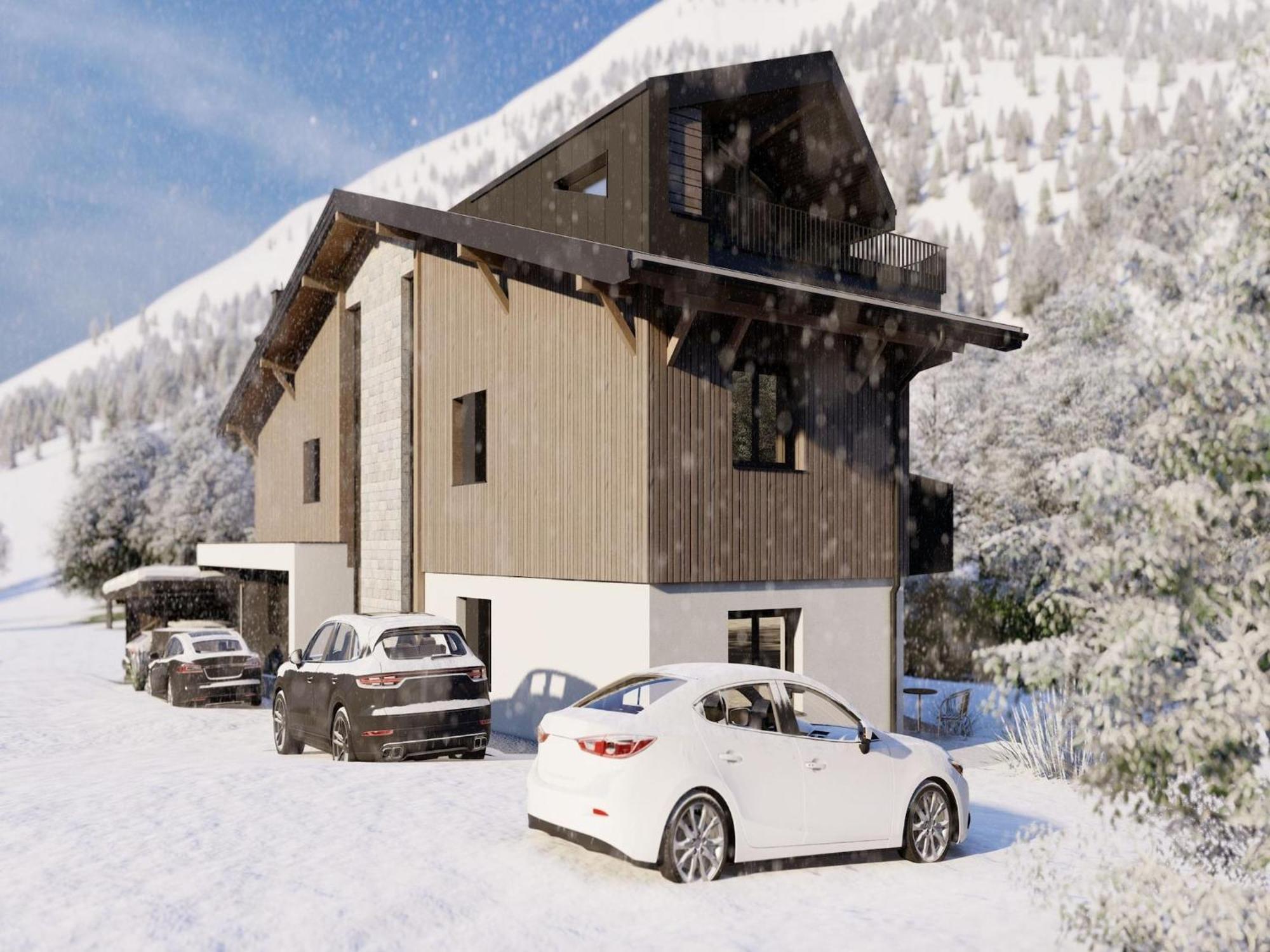 Bergzeit Flat Saalbach Directly On The Ski Piste Exterior foto
