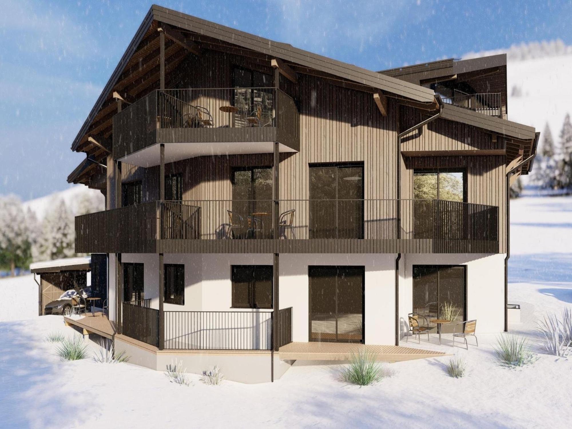 Bergzeit Flat Saalbach Directly On The Ski Piste Exterior foto